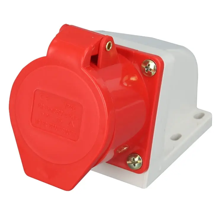 Розетка 115-6k 16А 3Р+N+E IP44