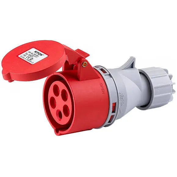 Розетка 215-6 16А 3P+N+E IP44