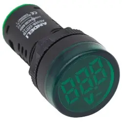 Индикатор напряжения AD26B-22DSB с цифровым вольтметром