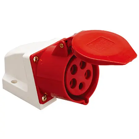 AM-115-6 16А 3P+N+E IP44 розетка наружной установки
