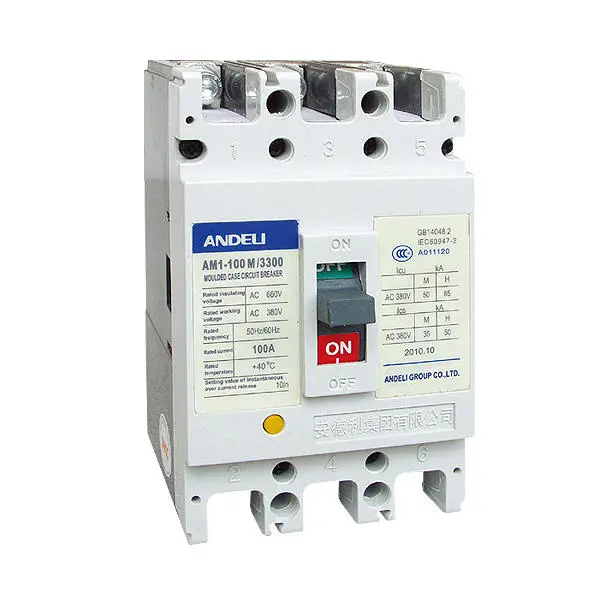 Автоматический выключатель AM1-100L/3P 63A