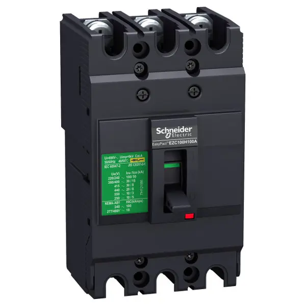 Автоматический выключатель EasyPact EZC100H3040 3П 40A 30кA/380В