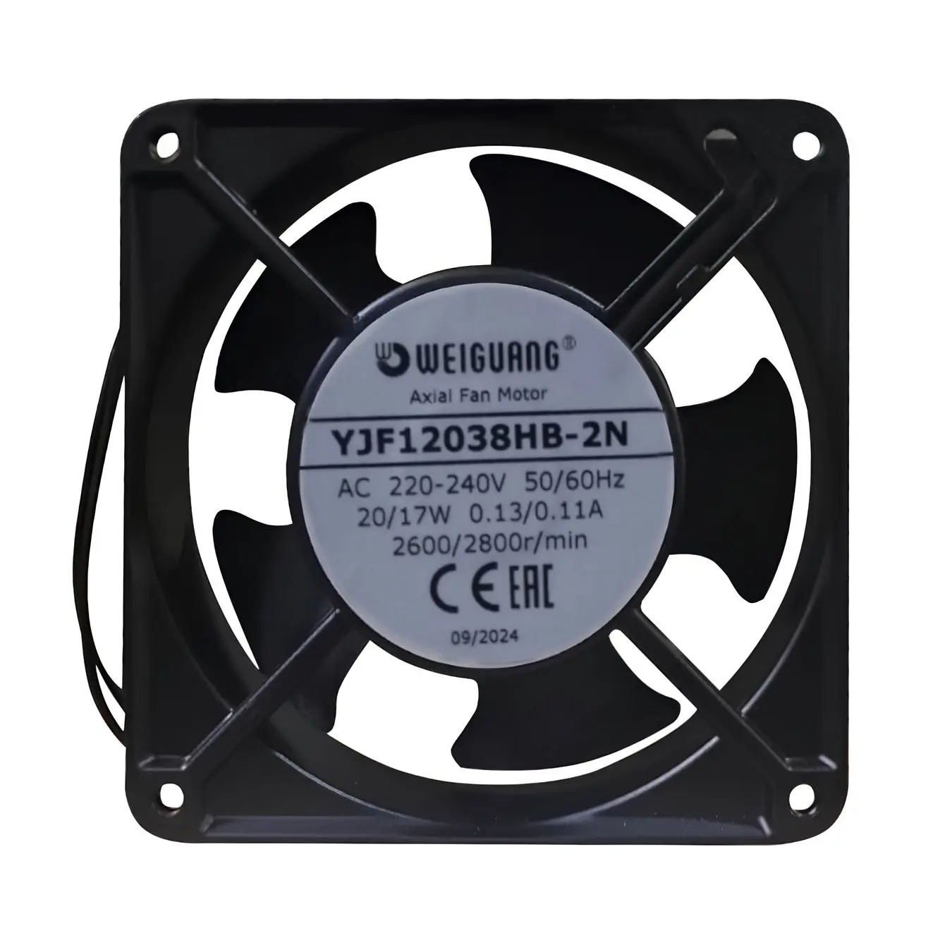 Вентилятор YJF 12038 HB (120х120х38) WG