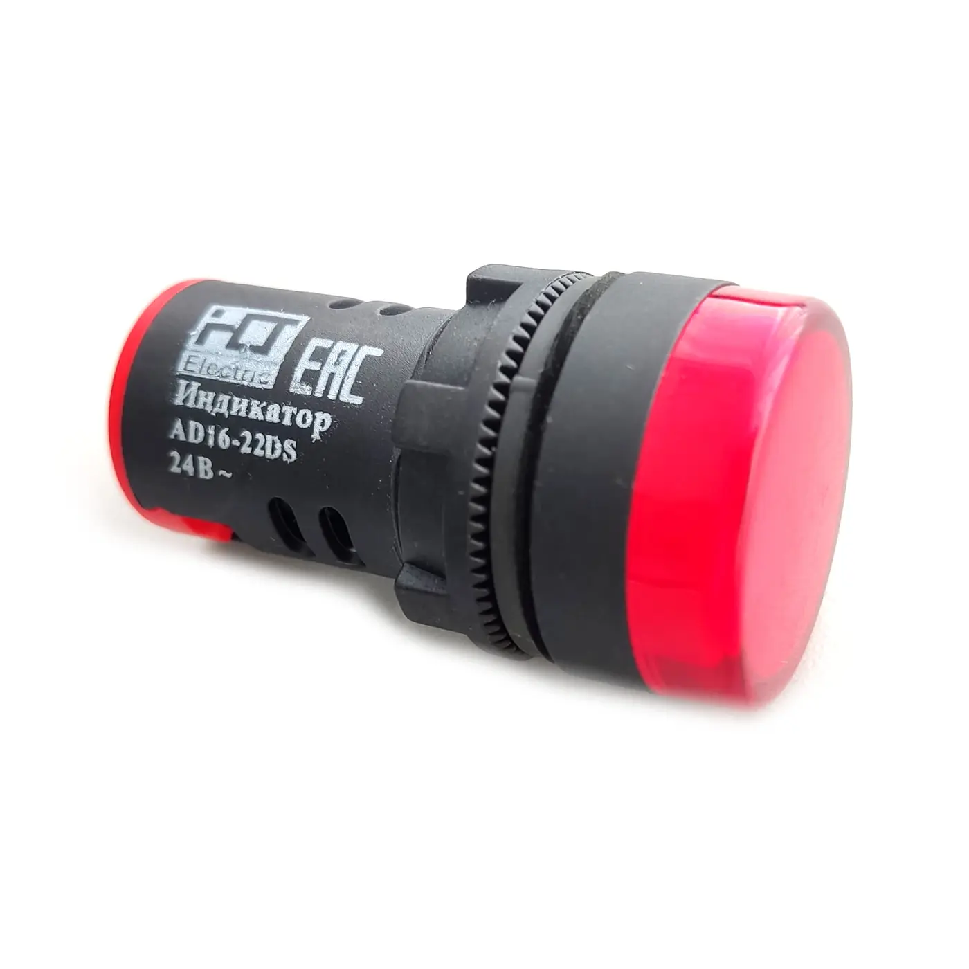 Индикатор AD16-22DS 24В AC/DC красный