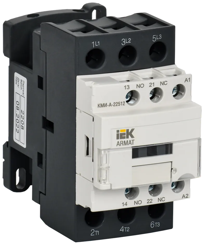 Контактор КМИ-А-22512 230В IEK