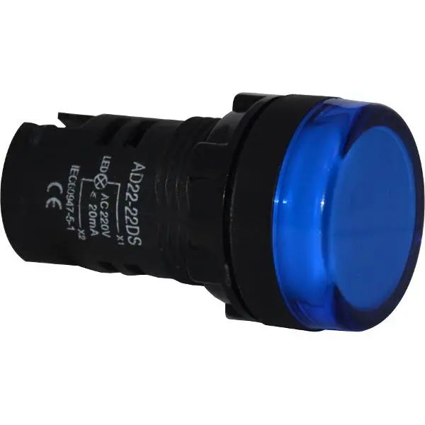 Индикатор AD16-22DS синий