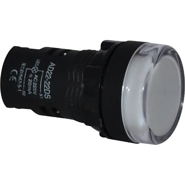 Индикатор AD16-22DS белый