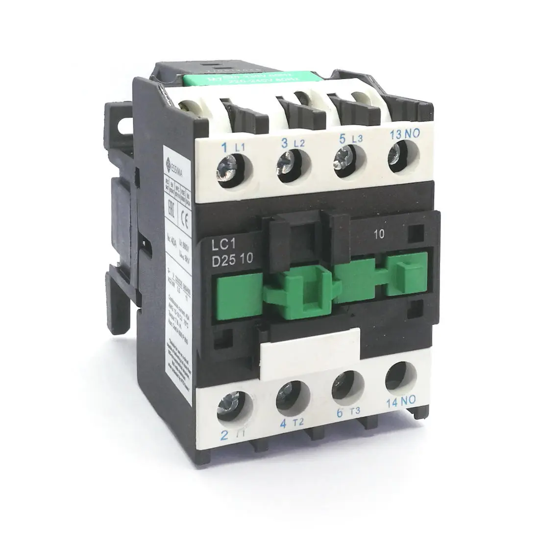 Контактор LC1-D2510 3Р, 25А, НО доп.контакт, 42В 50Гц
