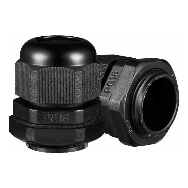 Кабельный ввод PG-16 IP68 Black