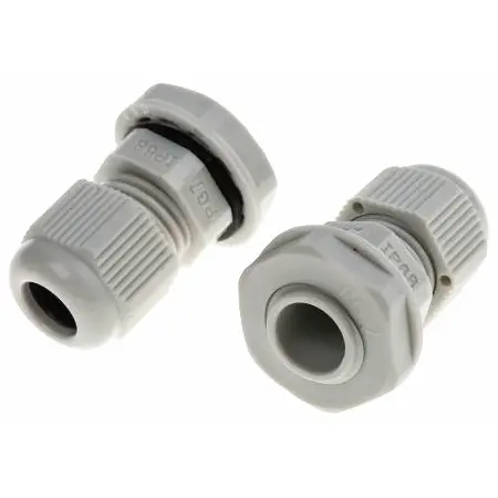 Кабельный ввод PG-7 IP68 Серый