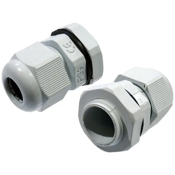 Кабельный ввод PG9 IP68 Gray