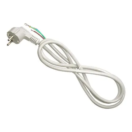 Шнур силовой ПВС-ВП 2х0,75+1х0,75 RAL 9016 длина 2,2м