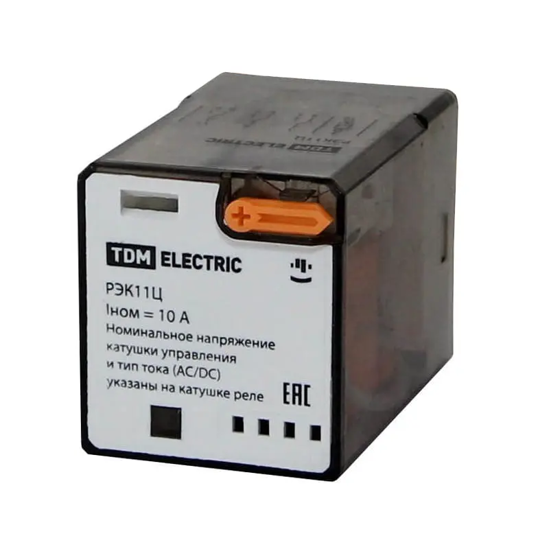 Реле РЭК11Ц/3 10А 24В AC SQ0701-0108 (без разъема Р11Ц арт. SQ1503-0041)