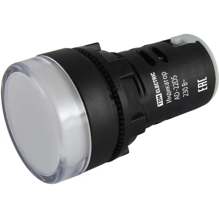 Лампа AD-22DS(LED)матрица d22мм белый 230В