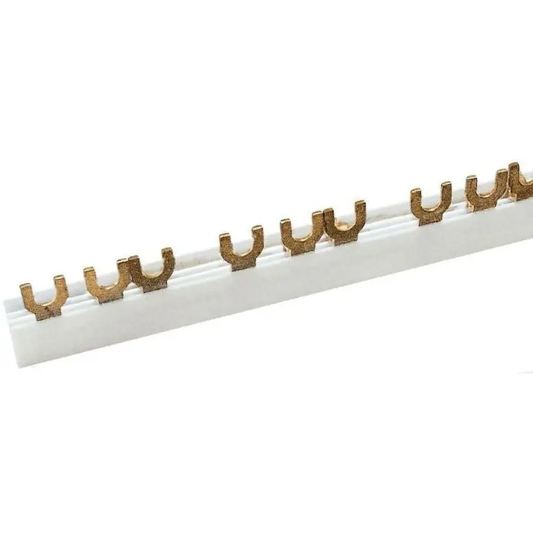 Шина соединительная 2П 63A FORK (вилка) 1м. TDM