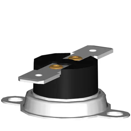 Термостат KSD301B090UF1B NO 90°C 16A 250V